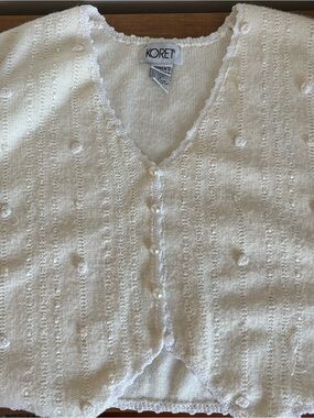 🍂FALL Koret White Sweater Vest